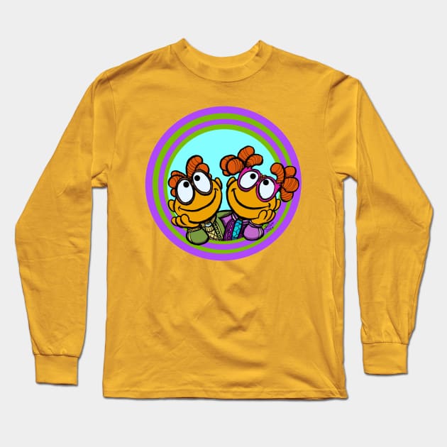 Scooter and Skeeter Long Sleeve T-Shirt by UzzyWorks